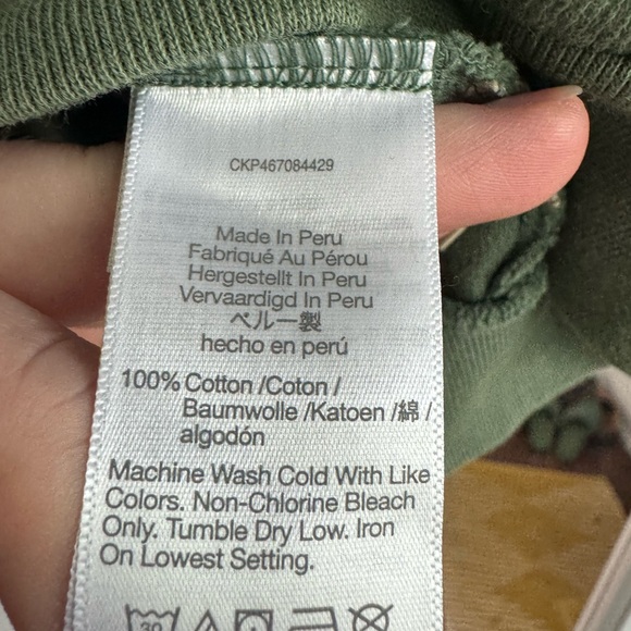 NWT Madewell Garment-Dyed Terry Zip-Up Sweatshirt - Picture 6 of 7